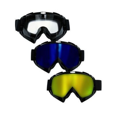 Motocross Brille Motorradbrille Racing Googles Quad Bike Cross Enduro schwarz