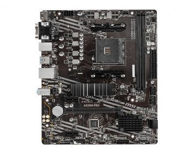 MSI A520M Pro (A520. AM4. mATX. DDR4)