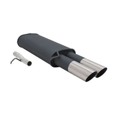Novus Sportauspuff für VW Passat 3B / 3BG 2x76 MS-Design Endschalldämpfer ABE