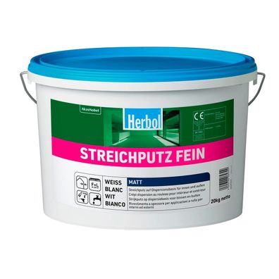 Herbol Streichputz Fein 20 kg weiß