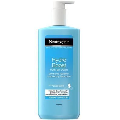 Neutrogena Hydro Boost Gel-Koerperbalsam, Feuchtigkeitsspendend, 400 ml