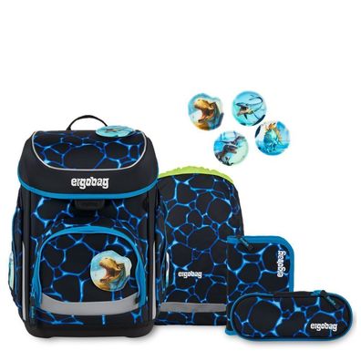ergobag Cubo Schulranzen Set 6tlg Bärassic Garden, Bärassic Garden, Jungen