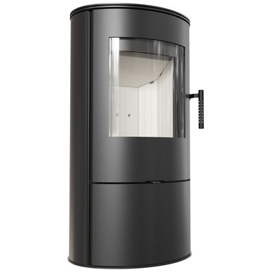 Kaminofen aus Stahl KRATKI ROLLO Ø 150 7 kW