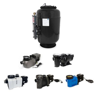 Trend Pool GFK Sandfilteranlage HSF-6 Plus | Besgo 5 Wege Stangenventil | versch