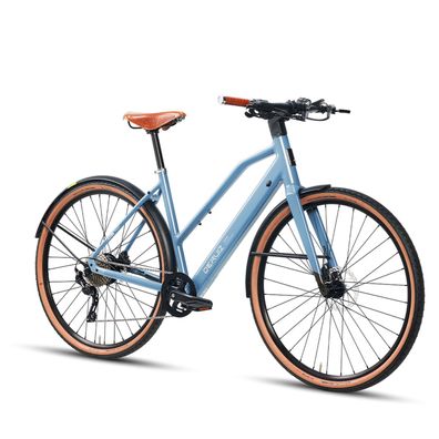 DERUIZ Ebikes Turmali-Premium Airy Blue 28 Zoll Trekking Fahrrad Urbanbike