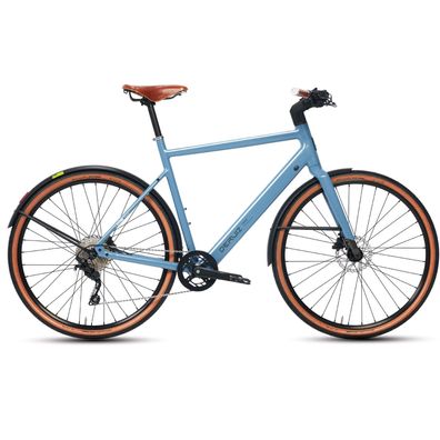 DERUIZ Ebikes Turmali-Premium Airy Blue 28 Zoll City Bike Shimano 10 Gang