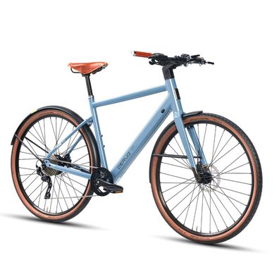 DERUIZ Ebikes Turmali-Premium Airy Blue 28 Zoll City Bike Shimano 10 Gang
