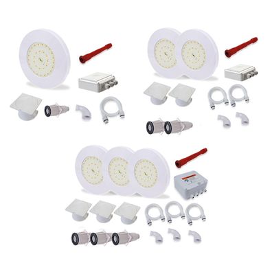 Trend Pool LED Unterwasserscheinwerfer Set | DVM | RGB | Ø 100 mm | versch. Ausfü