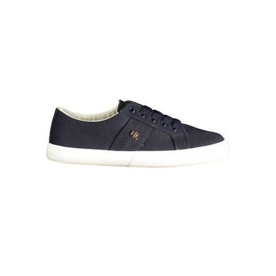 Ralph Lauren Blue Cotton Women Sneaker
