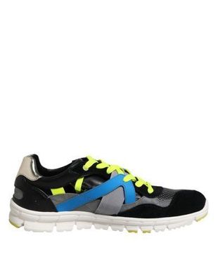 Dolce & Gabbana Multicolor Lace Up Low Top Men Sneakers Shoes