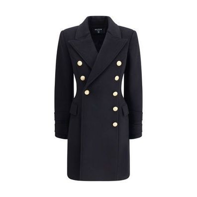 Balmain wool and cashmere double-breasted Coat