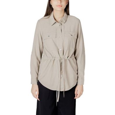 Only Beige Viscose Blouse
