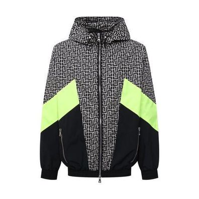 Balmain Multicolor Nylon Men Jacket