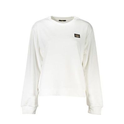Cavalli Class White Cotton Women Sweater