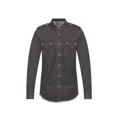 Balmain Cotton Denim Shirt