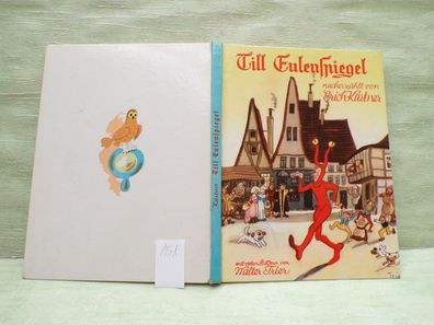 Erich Kästner Till Eulenspiegel Walter Trier 60er Jahre Ueberreuter Großdruckschrift