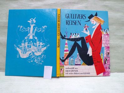 Erich Kästner Gullivers Reisen Horst Lemke Ueberreuter Großdruckschrift 1970