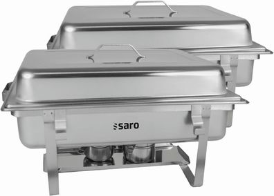 Saro Chafing Dish Twin-Pack Modell Elena