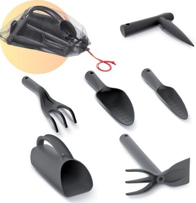 Gartengeräte Gartenwerkzeuge SET 6-teilig Gartenwerkzeuge Schaufel Harke