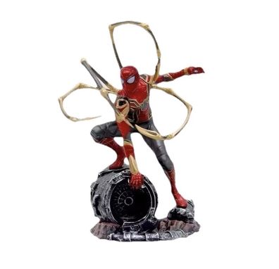 Marvel Spider-Man Actionfigur - Steel Spider Superheld Anime Modell 20 CM | Neu!