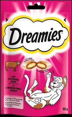 Dreamies Cat Snack mit Rind 6 x 60g