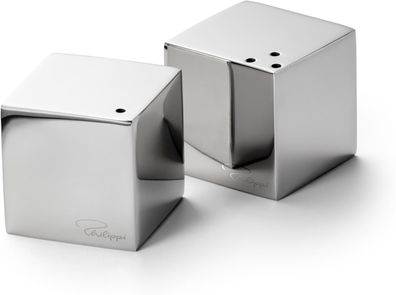 Philippi CUBE Salz und Pfefferstreuer-Set Edelstahl
