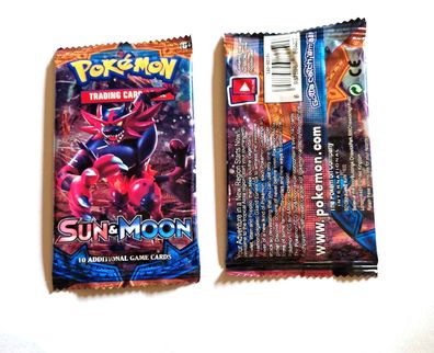 Pokemon Sun & Moon englisch 1 Booster (= 10 Karten) (PM2910253)