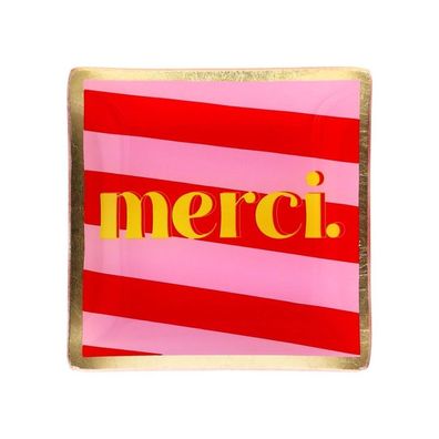 Love Plates, Glasteller "Merci"