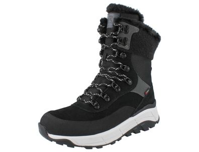 RIEKER R-Evolution Damen Schnürstiefel schwarz Textil