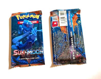 Pokemon Sun & Moon englisch 1 Booster (= 10 Karten) (PM29102520)