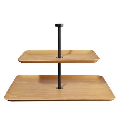 ASA Selection Etagere 2 stufig Holz rechteckig Wood 53671970 Höhe 25cm