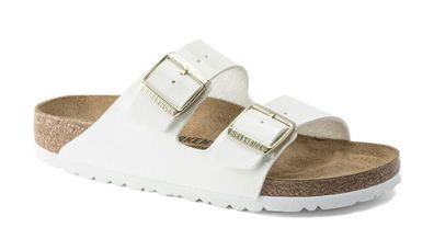Sandalen Birkenstock Arizona BF Normal Weiß