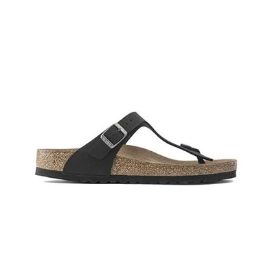 Sandale Birkenstock Gizeh BS Etroite schwarz