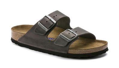 Sandalen Birkenstock Arizona SFB Grau