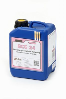 Flüssigdichter BCG 24 (2,5 Liter) Dichtungsmittel bis 30 L Wasserverlust täglich