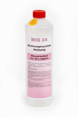 Flüssigdichter BCG 24 (1 Liter) Dichtungsmittel bis 30 L Wasserverlust täglich