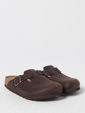 Mules Birkenstock Boston Etroite Braun