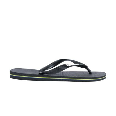 Sandalen Havaianas Brasil Logo schwarz