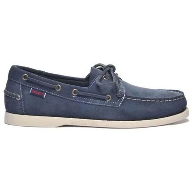 Docksides Sebago aus beigem Wildleder