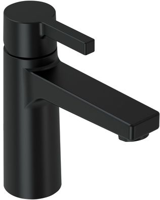 Herzbach DIANA L100-Black Waschtischmischer o Ablaufgarnitur Höhe 99mm schwarz matt
