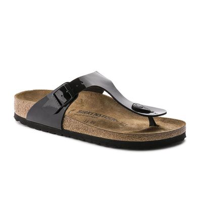 Sandale Birkenstock Gizeh BF Normal schwarz