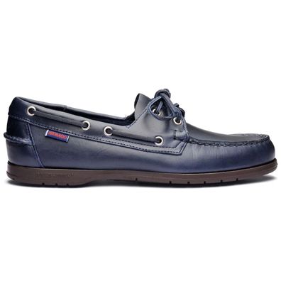 Mokassins Sebago Endeavor aus Leder, blau