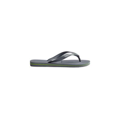 Sandalen Havaianas Brasil Logo Grau