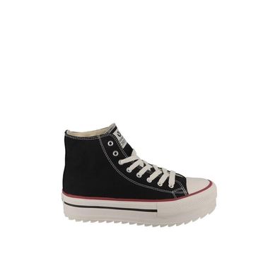 Sneakers Victoria Montante Semelle ßpaisse schwarz