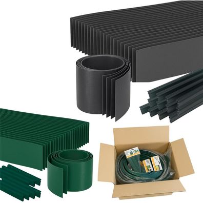 Sichtschutzstreifen aus PP Doppelstabmatten SET 153 Metern + 120 Klemmen