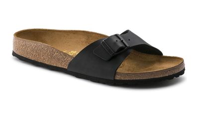 Sandale Birkenstock Madrid Bs Etroite schwarz