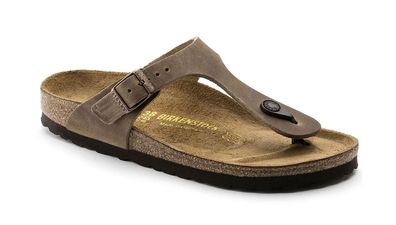Sandalen Birkenstock Gizeh Normal Braun