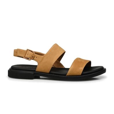 Sandalen Camper Edy aus braunem Leder