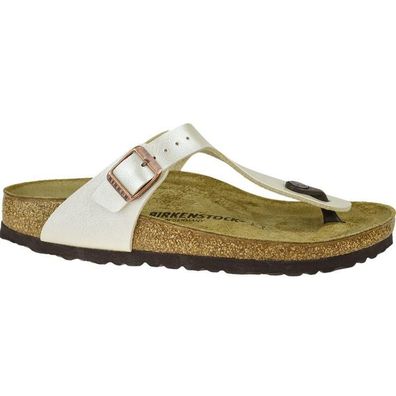 Sandalen Birkenstock Gizeh Etroite Weiß