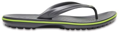 Sandalen Crocs Crocband Flip grau